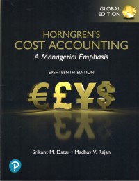 Image of HORNGREN'S COST ACCOUNTING : A Managerial Emphasis