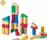Image of UNDERHALLA : PR 1 Set Balok Kayu Mainan Anak
