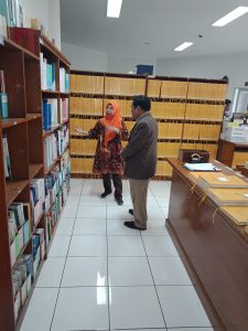 Kunjungan dari Universitas Bale Bandung ke Perpustakaan Universitas Widyatama